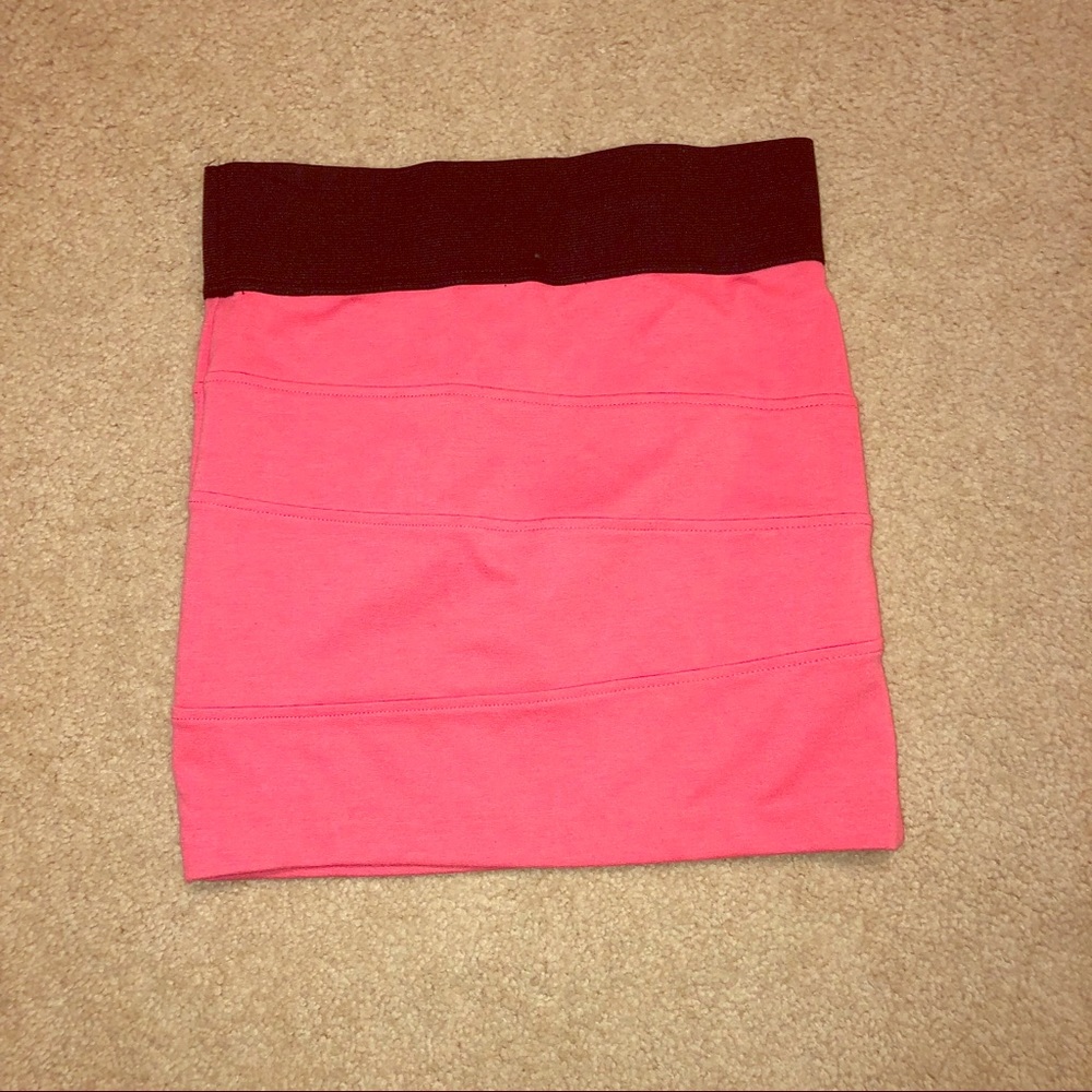Coral Mini Skirt